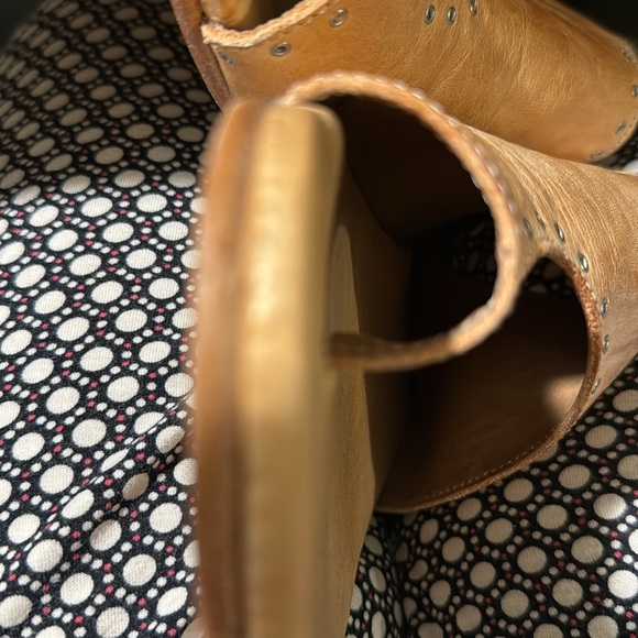 Bed Stu Misha destress leather sandals Sz10 as shown front of shoes (as is) - Picture 7 of 7